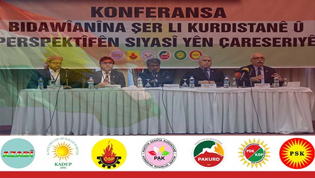 'Kürdistan’da Savaşın Sonlandırılması ve Siyasi Çözüm Perspektifi Konferansı' Sonuç Bildirgesi