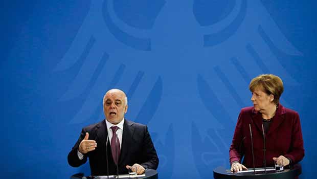 Merkel ve İbadi'den ortak Kürdistan açıklaması