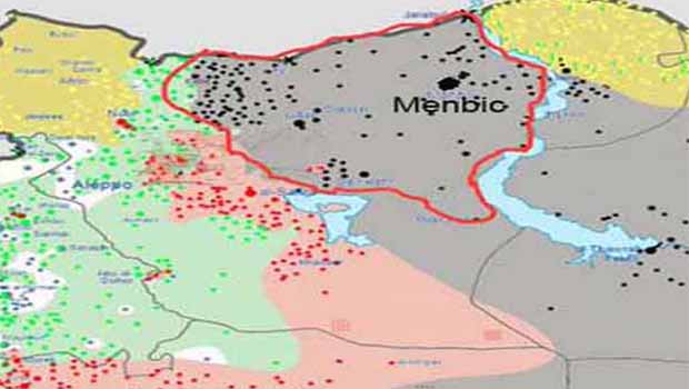 Menbic'te IŞİD 800 sivil Kürd'ü kaçırdı