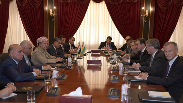 Başkan Barzani Mcgurk'u kabul etti