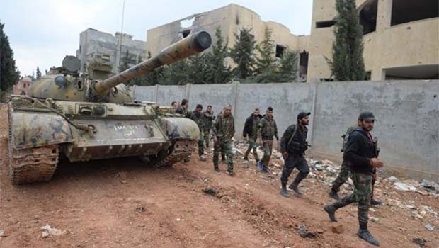 Suriye ordusu ve Hizbullah, Halep'in güneyinde saldırıya geçti