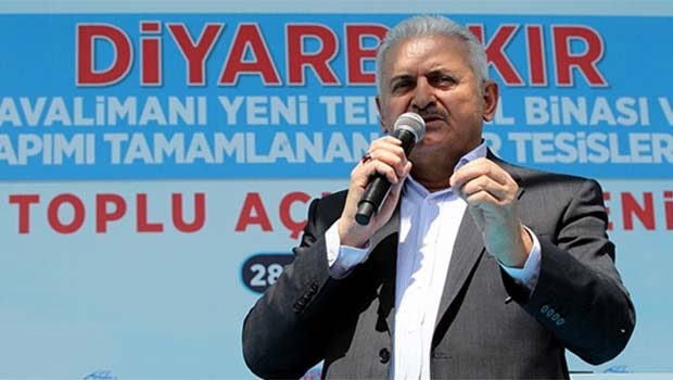 Binali Yıldırım'dan Diyarbakır çıkarması