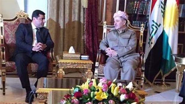 HDP Heyeti ikinci kez Başkan Barzani'yle görüşüyor