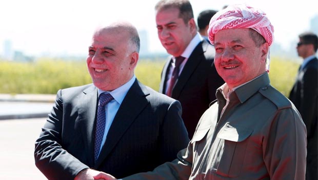 Barzani ile İbadi arasında sürpriz görüşme