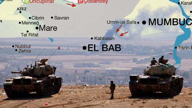 'Fırat Kalkanı' El Bab'da zorlanıyor