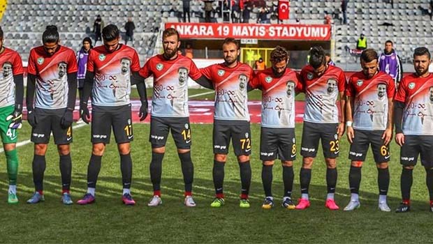 Amedspor'un yası 'aykırı hareket' sayıldı