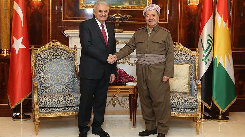 Başkan Barzani ve Binali Yıldırım’dan önemli mesajlar