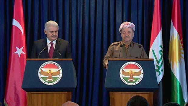 Başkan Barzani ve Yıldırım’dan önemli açıklamalar