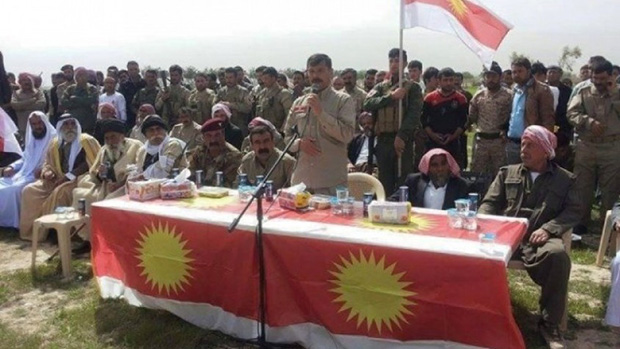 Hêza Parastina Êzîdxanê tevlî hêzên Pêşmerge yên Kurdistanê bû