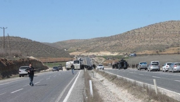 Mardin-Diyarbakır yolunda patlama