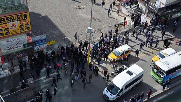 Diyarbakır'da pitbullu, taşlı, sopalı kavga