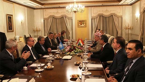 Başkan Barzani'nin Guterres'ten isteği