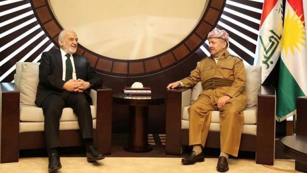 Başkan Barzani, Irak Bakanı Caferi'yi kabul etti