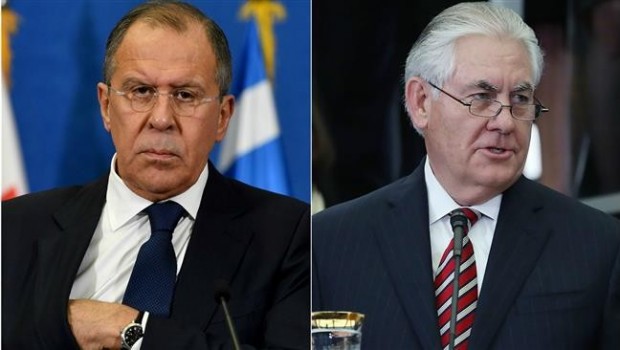 Tillerson ve Lavrov Suriye'yi görüştü