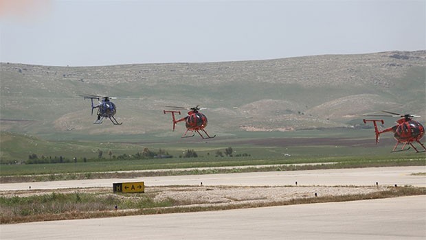 Süleymaniye’ye 4 helikopter