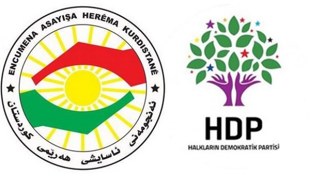 Erbil Asayişi'nden HDP'ye yanıt!