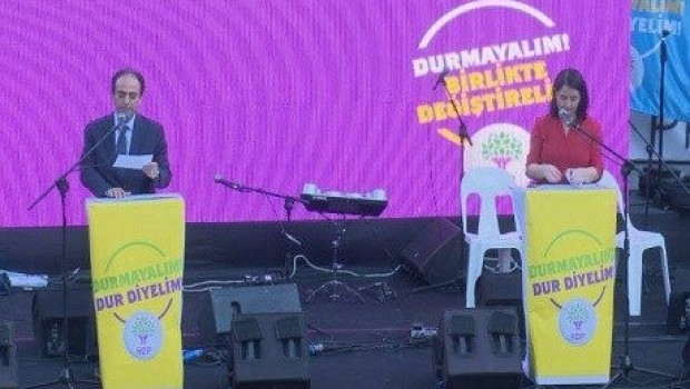 HDP ortak mücadele deklarasyonu yayınladı