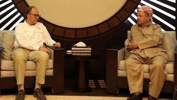 Başkan Barzani, ABD'li büyükelçiyi kabul etti