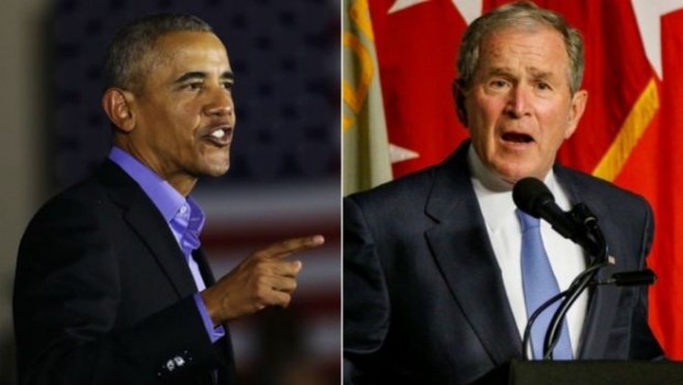 Obama ve Bush'tan isim vermeden Trump'a eleştiriler