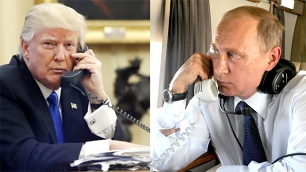 Trump ve Putin Suriye'yi görüştü