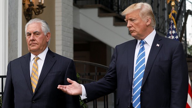 Trump'tan Tillerson açıklaması