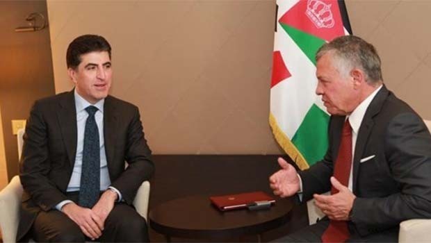 Başbakan Barzani Ürdün Kralı ile görüştü