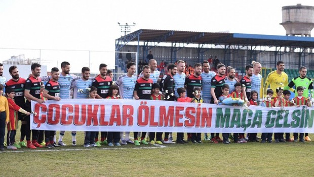 AmedSpor'dan protesto: Maça çıkmadılar