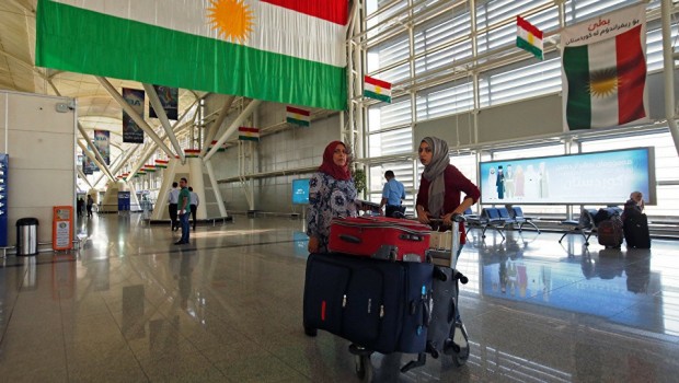 Kürdistan'a ilk uçak İran'dan