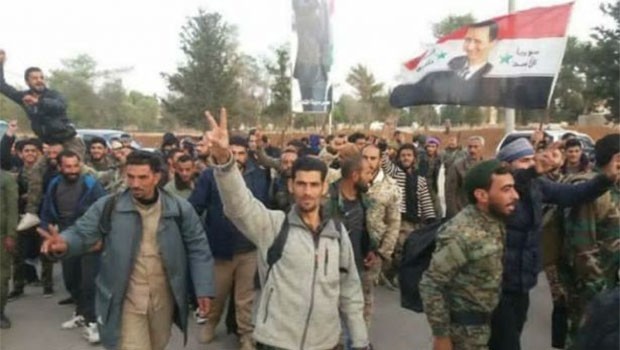Haseke'den çok sayıda sivil Suriye ordusuna katıldı