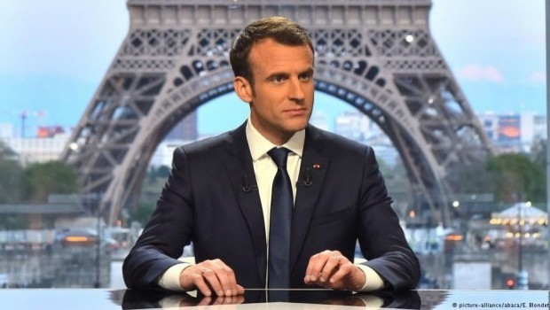 Macron: Suriye'ye saldırarak Rusya ve Türkiye'yi ayırdık