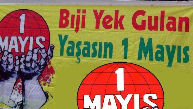 1 Mayıs kutlamalarında Kürtçe'ye yasak