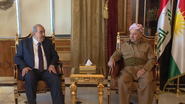 Başkan Barzani, İyad Allavi ile görüştü