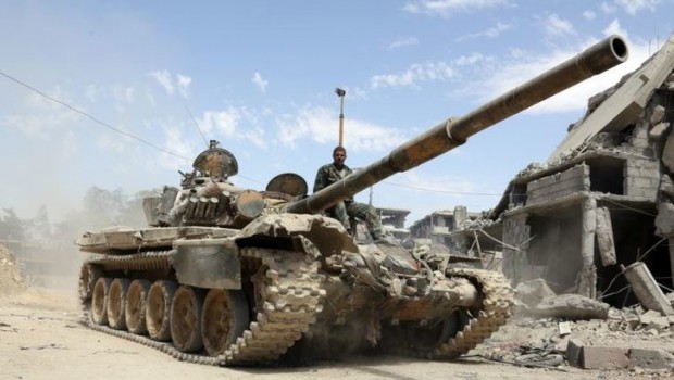 Suriye ordusu'ndan IŞİD'e darbe.. Son kaleside alındı