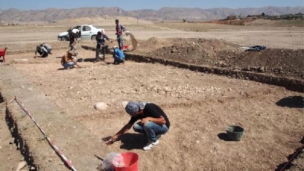 Duhok'ta M.Ö 5000 yılına ait tarihi eserler bulundu