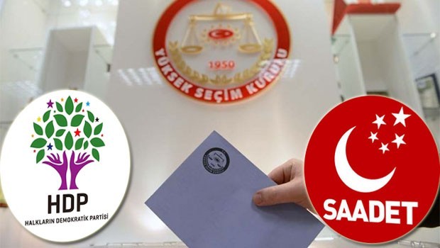 YSK'den HDP ve Saadet Partisi'ne 30 Mayıs'a kadar süre