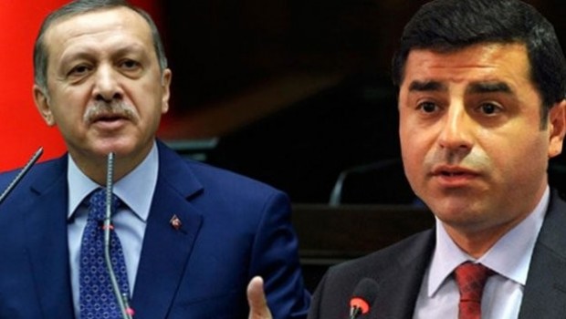 Erdoğan'ın 'Hangi yüzle aday oluyorsun?' sözlerine Demirtaş'tan yanıt