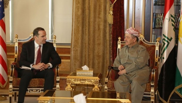 Başkan Barzani, McGurk’ü kabul etti: Gündem Irak, Suriye