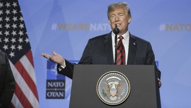 Trump'tan NATO zirvesinde Kürtlere övgü