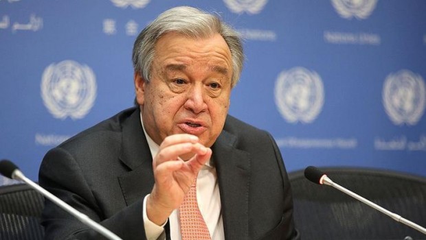 Guterres: Suriye'nin yeniden inşası sadece siyasi çözümle mümkün