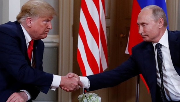 Helsinki'de tarihi zirve: Putin-Trump görüşmesi başladı