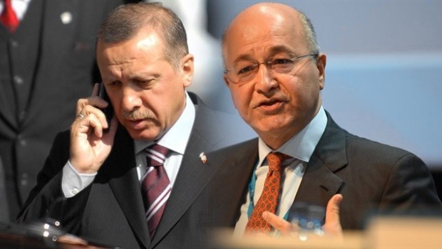 Erdoğan'dan Irak'ın yeni cumhurbaşkanı Salih'e tebrik telefonu