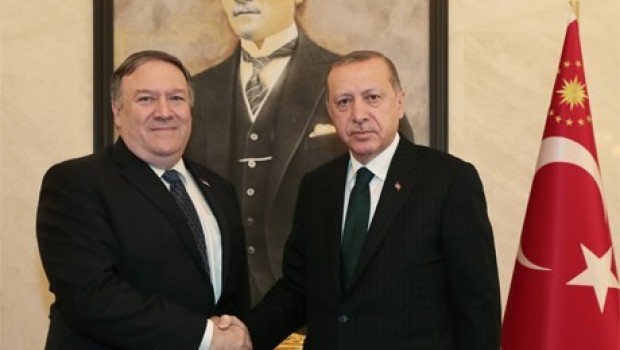 Erdoğan Pompeo’yla görüştü