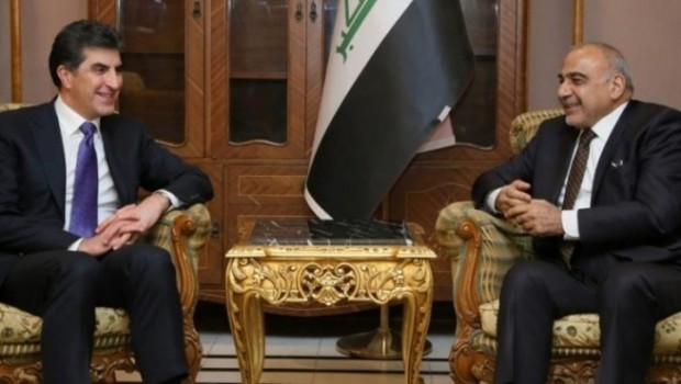 Başbakan Barzani ile Adil Abdülmehdi görüştü