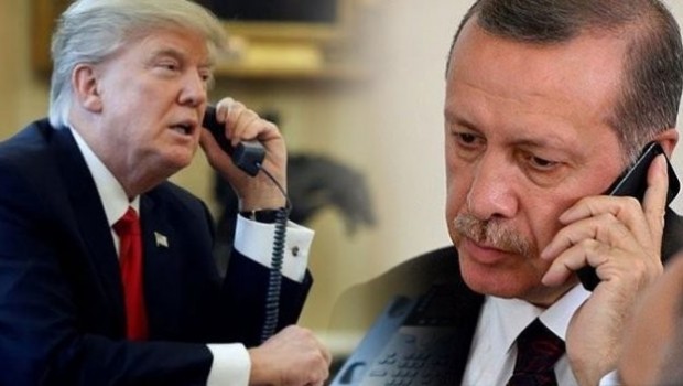 Erdoğan ve Trump arasında Menbic ve İdlib görüşmesi