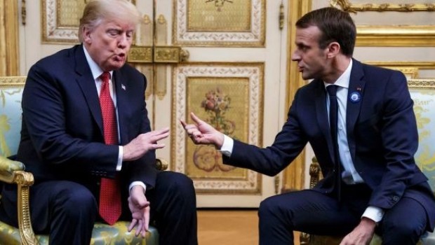 Trump ve Macron arasında ipler geriliyor