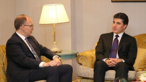 Başbakan Barzani, ABD Büyükelçisi ile görüştü