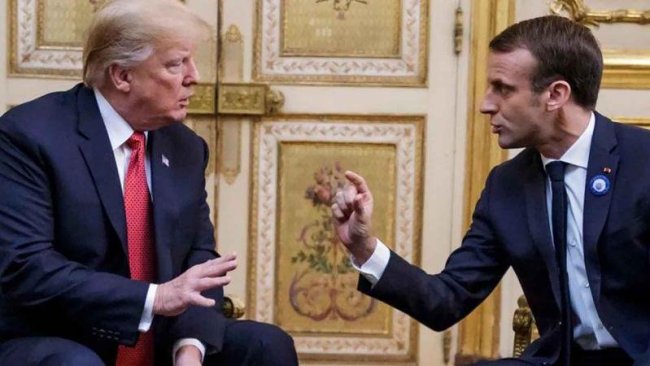 Macron'dan Trump'a sitem: Bir müttefik güvenilir olmalı