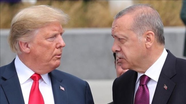 Trump, Erdoğan'la görüştü