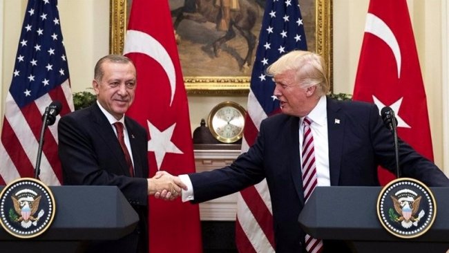 Trump'tan Erdoğan tweeti