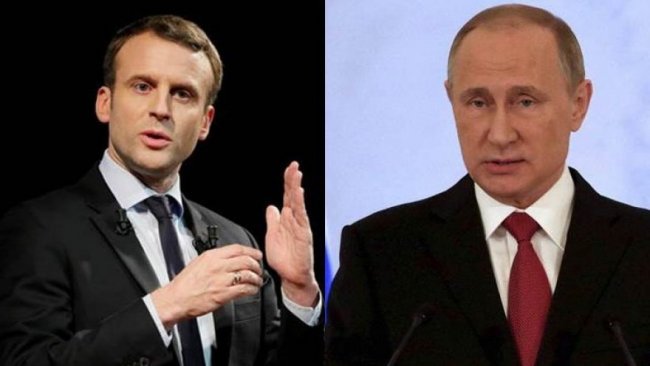 Macron'dan Putin'e: Kürtleri, Rojava'da koruyun!